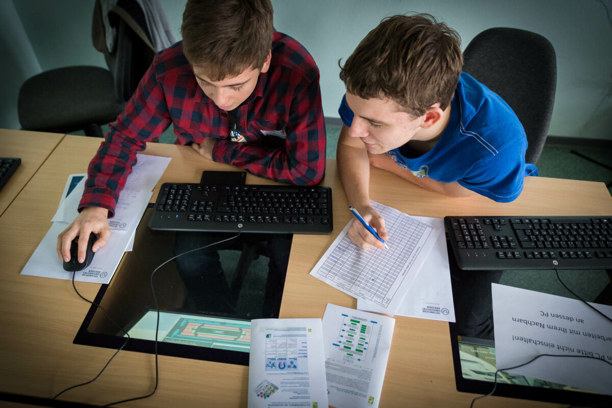 Jugendliche bei international Masterclass