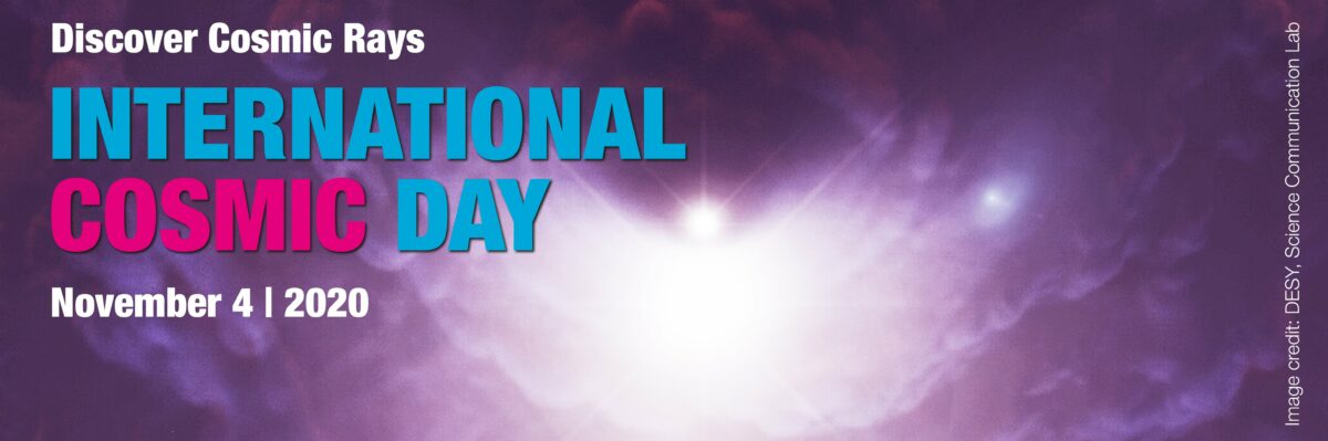 Schriftzug International Cosmic-Day