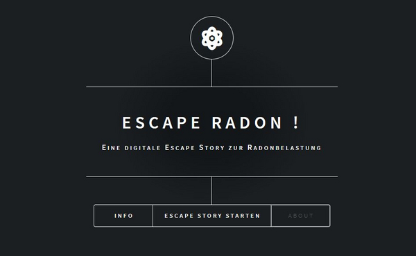 Escape Radon: Eine digitale Escape Story rund um die Kernphysik