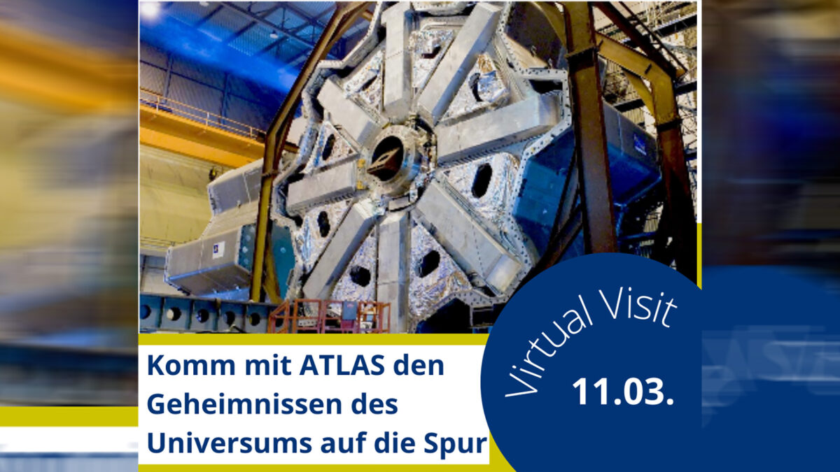 Ankündigung Virtual Visit ATLAS
