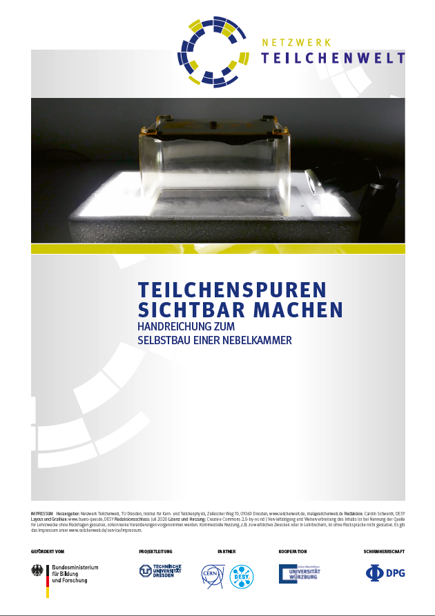 Teilchenspuren sichtbar machen cover