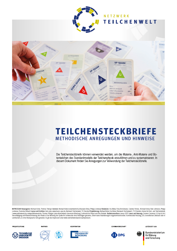 cover methodische Hinweise und Anregungen, Steckbriefe