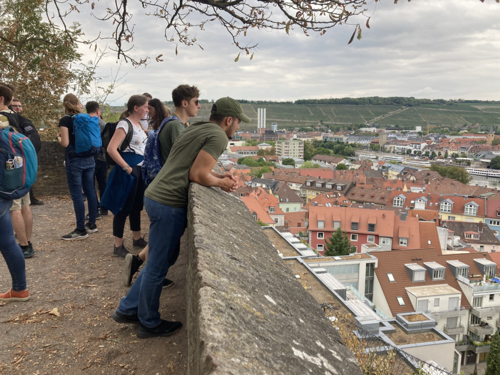 Blick auf die Stadt Würzburg